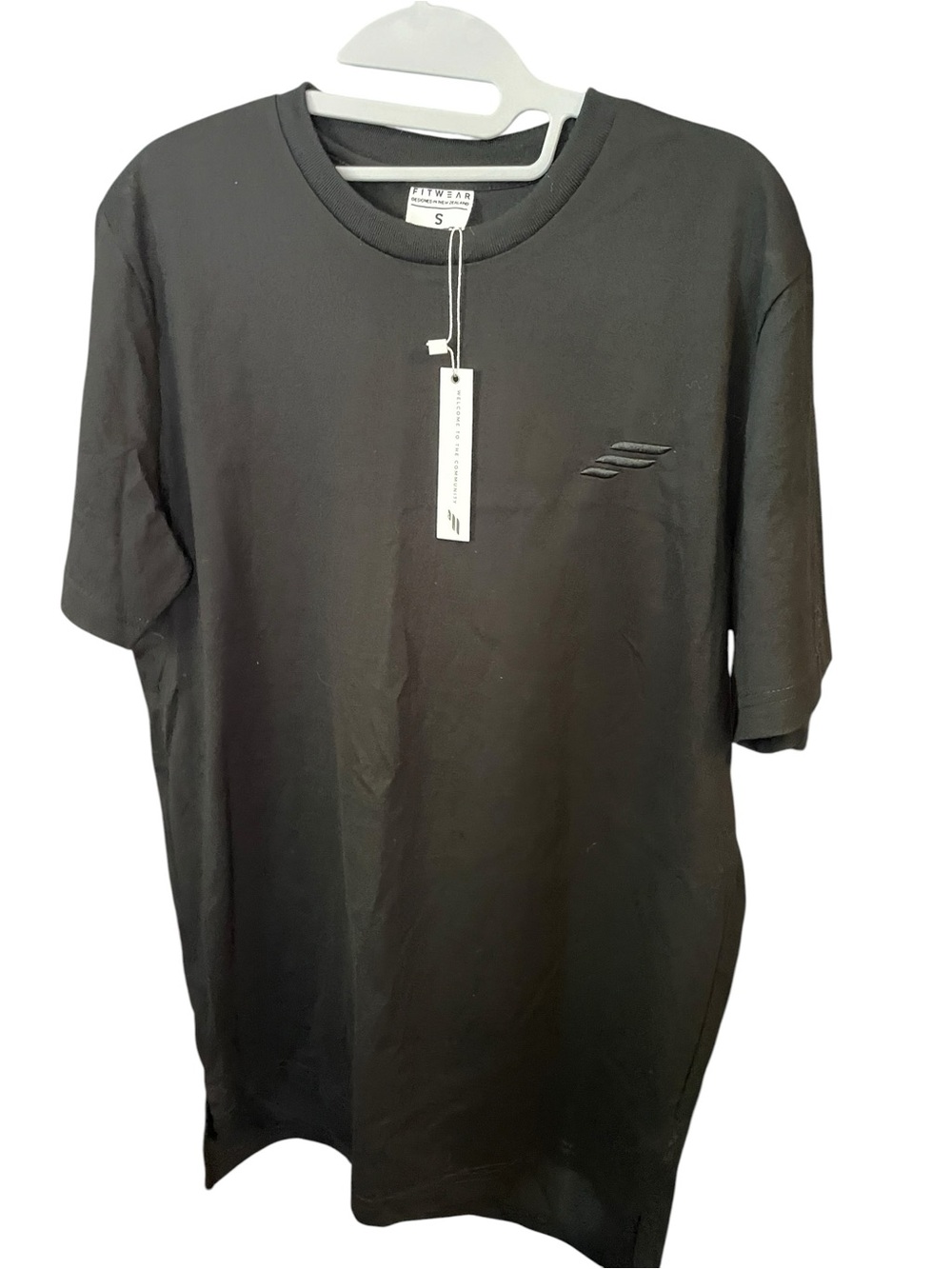 Riviera Men's Black Crewneck Short Sleeve T-Shirt